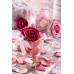 304pcs Fake Rose Petals for Romantic Night, Artificial Flower Petals with Rose Head for Wedding Valentine Day Table Decoration