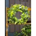 16" Eucalyptus Wreath Spring Summer Wreath for Front Door Wall Window Fireplace Farmhouse Decor